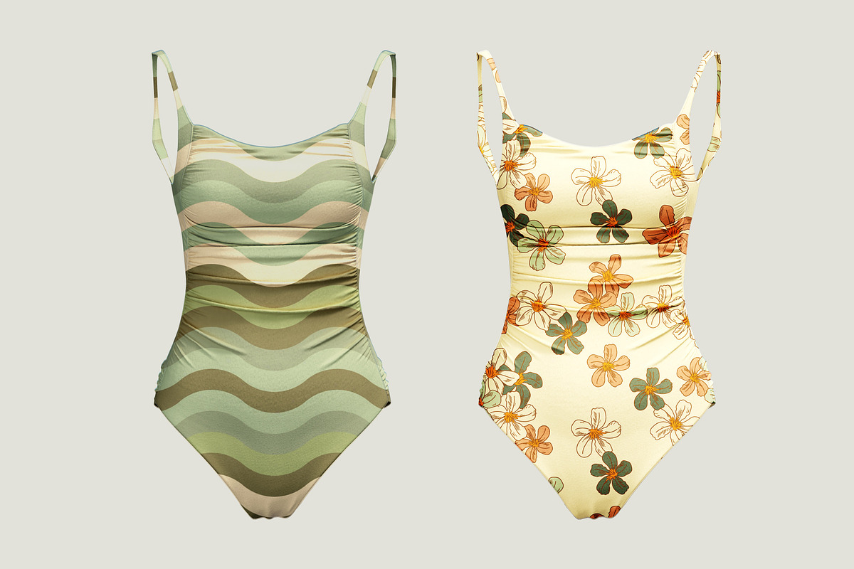 Swimming Suit Mock-up, an Advertising Mockup by PudraART (Photo 6 of 6)