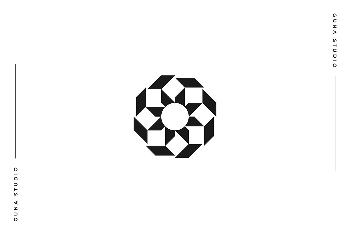 Abstract Flower - Logo Template, a Branding & Logo Template by Guna Studio (Photo 4 of 4)