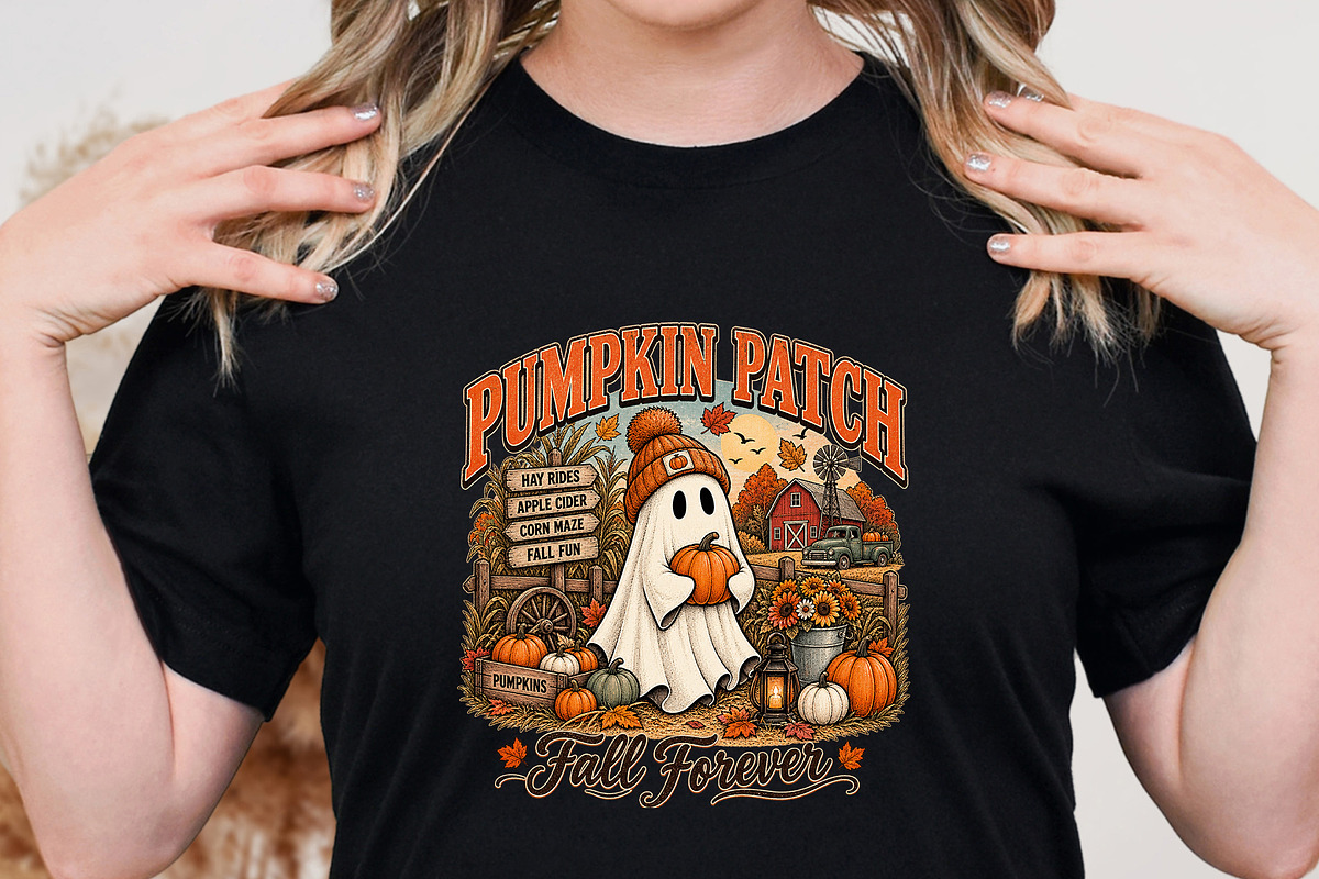 Pumpkin Patch Fall Forever Cute png, an Object Graphic by Star Graphic Design (Photo 8 of 9)
