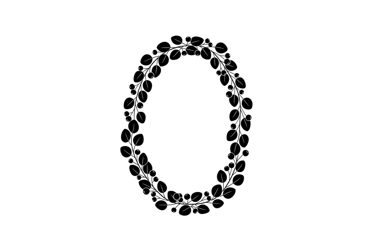 Floral Oval Wreath SVG Bundle, an Illustration by yasushie (Photo 8 of 31)
