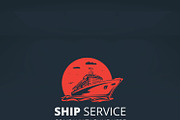 SHIP SERVICE LOGO, a Branding & Logo Template by Design_Creator (Thumbnail 2 of 2)