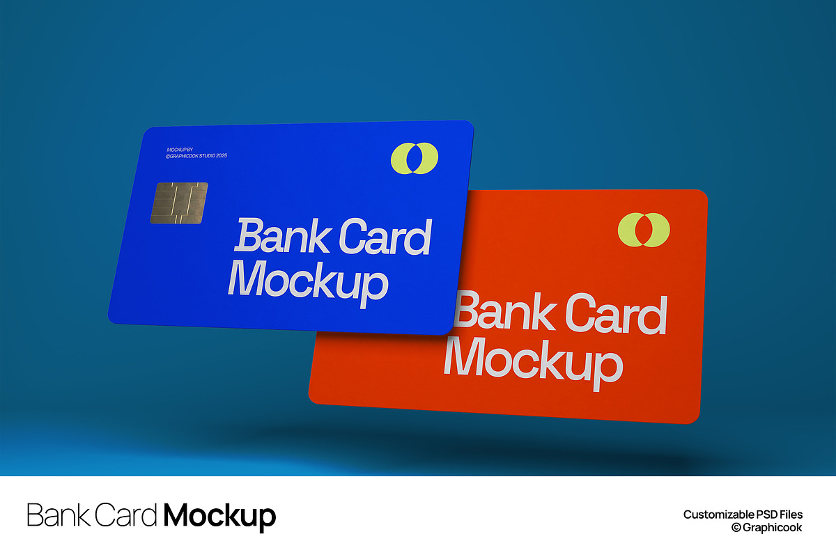Bank Card Mockup, a Product Mockup by graphicook (Photo 1 of 4)