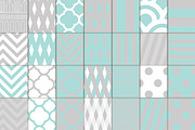 Mint & Ice 50 Pattern Set, a Pattern Graphic by Pip Sweet (Thumbnail 2 of 4)
