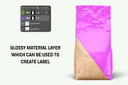 Kraft Paper Stand-Up Bag Mockup, a Packaging Mockup by AG Mockups (Thumbnail 3 of 5)