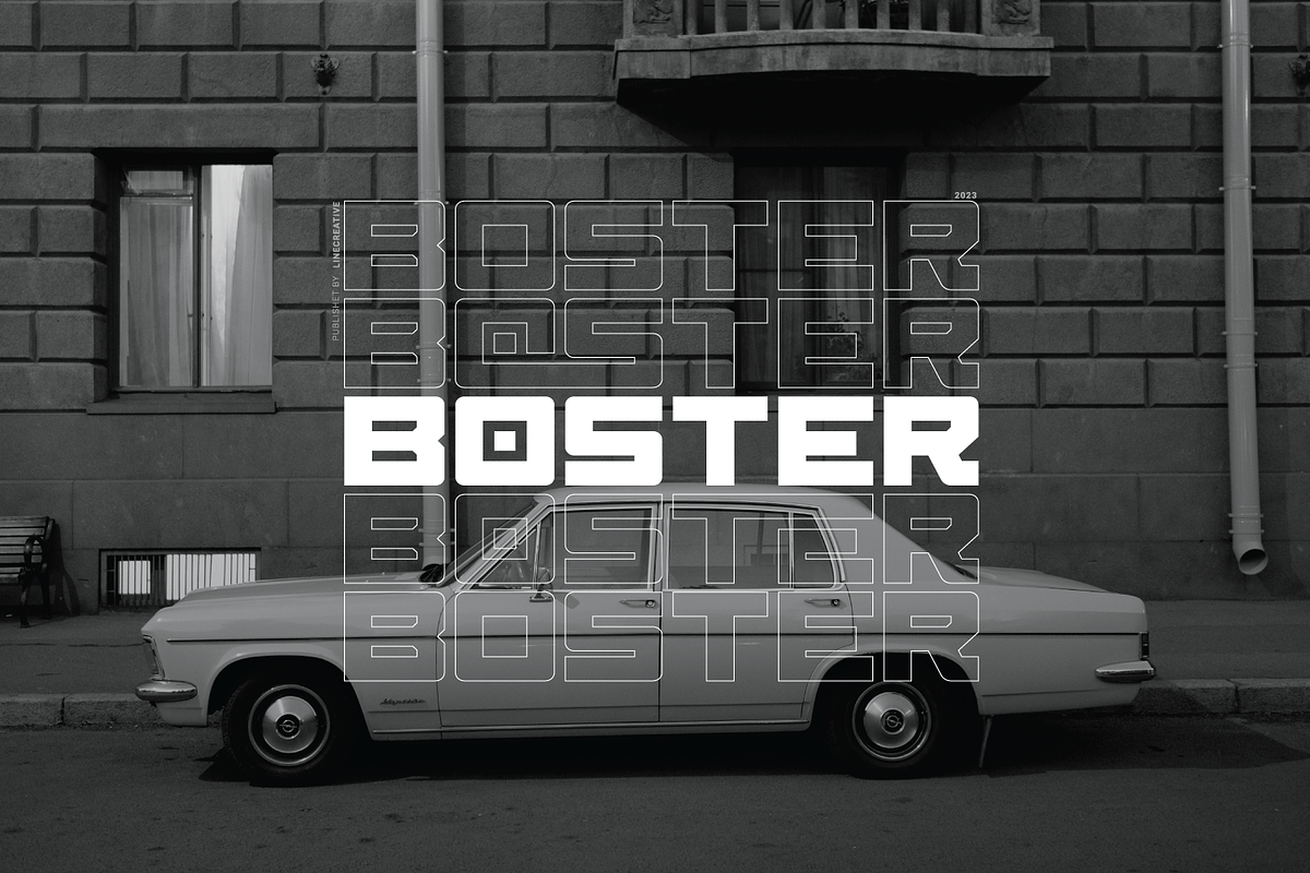 Grose - Futuristic Font, a Sans Serif Font by Linecreative (Photo 6 of 9)