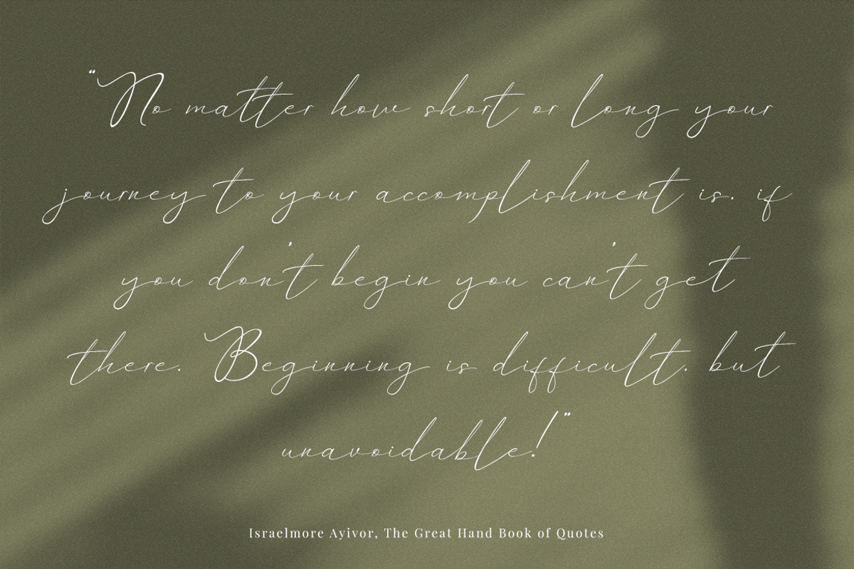Palmegria, a Script Font by kerismaker (Photo 2 of 10)