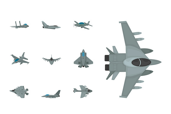 Air Force Airplane Set