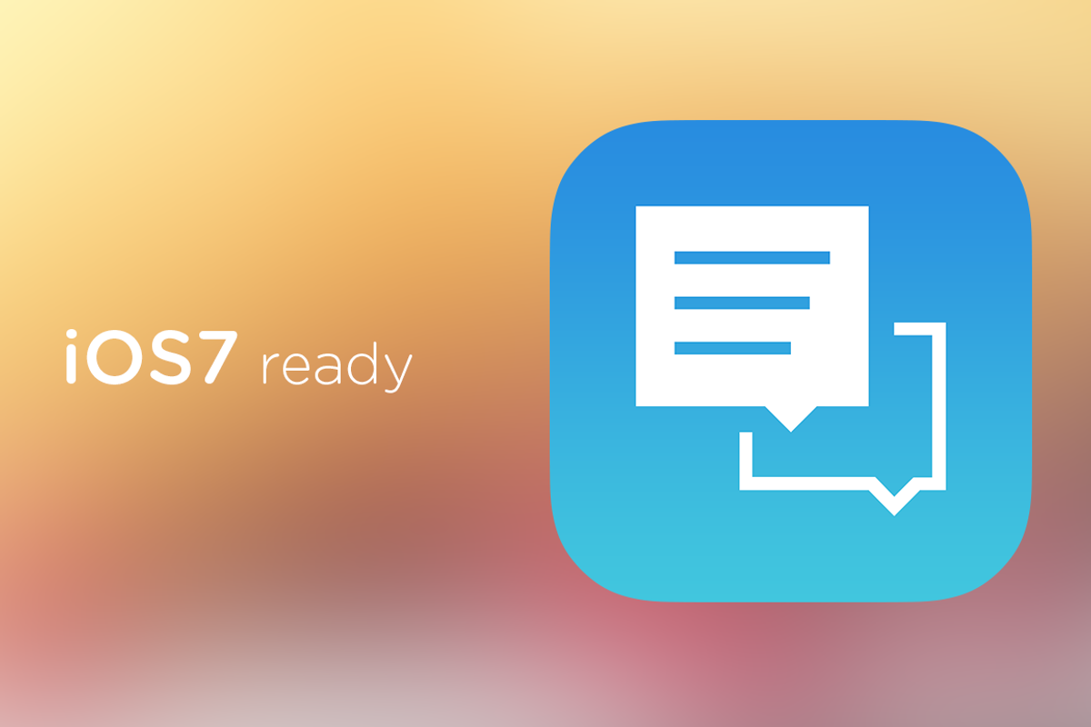 Messaging Application iOS7 Ready, an App Template by The Major (Photo 3 of 5)