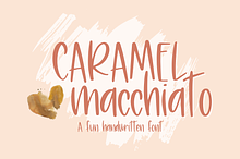Caramel Macchiato, Cute Handwriting