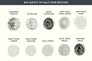 Procreate Halftone + Stippling Set, a Brush Add-On by Sasha Hickson (Thumbnail 2 of 5)