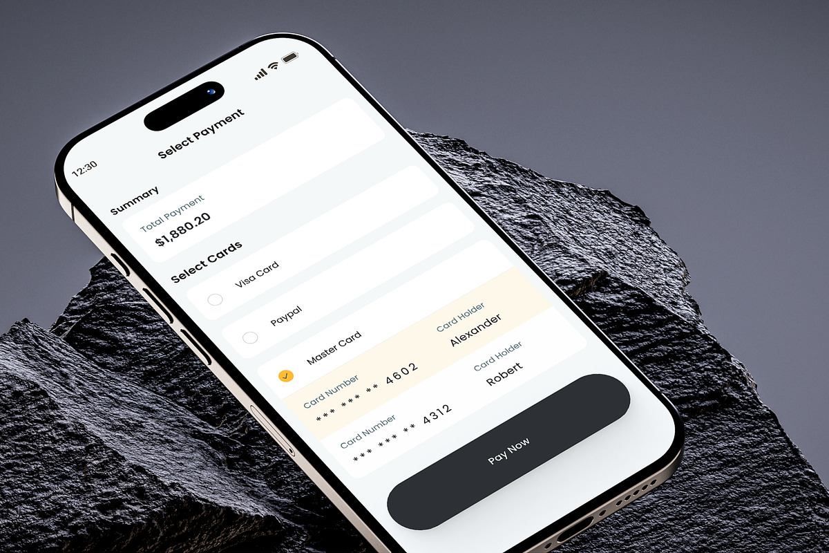 Modern Shopping Ecommerce App UI Kit, an UI Kit Template by aliakram (Photo 7 of 8)