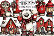 Whimsical Winter Clipart Bundle, an Illustration by Daily.Designs (Thumbnail 1 of 5)