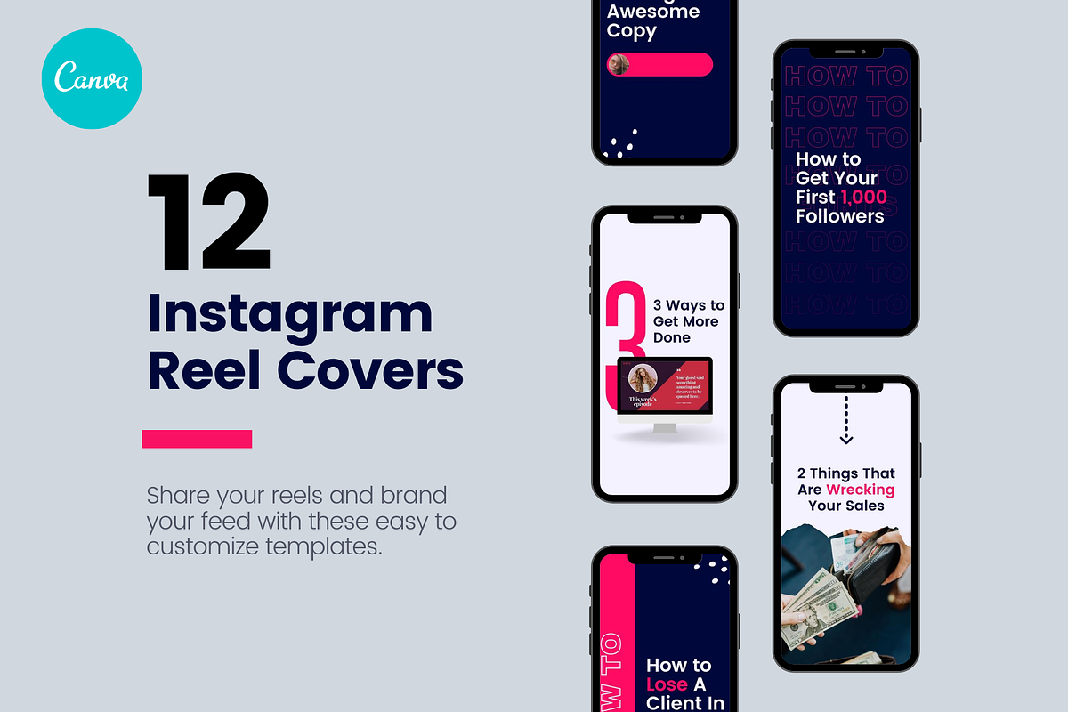 Instagram Reels Canva Templates, a Social Media Template by Roger Coles (Photo 1 of 4)
