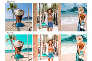 BLUE BAY 4 Lightroom Presets, an Action Add-On by MintAndPepper (Thumbnail 3 of 9)