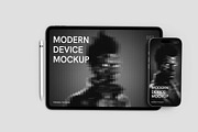 Tablet and Phone Screen PSD Mockup, an iPad Mockup by graphypix (Thumbnail 3 of 4)