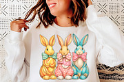 Bunny Coquette Bow PNG, Brushstroke, an Illustration by SinaCreation (Thumbnail 6 of 7)