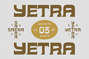 SAE YETRA - Artisan Sans & Serif, a Slab Serif Font by Saera Type (Thumbnail 5 of 19)