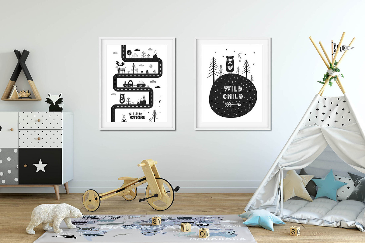 Nursery Posters, an Animal Illustration by Oksana Stepova (Photo 10 of 20)