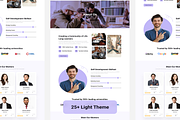 Elearning Online Course Web UI Kit, an UI Kit Template by Creative Perspective (Thumbnail 7 of 8)