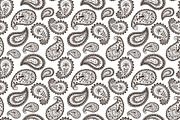 3 vector paisley seamless pattern., a Pattern Graphic by Zarica Art (Thumbnail 2 of 5)