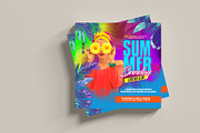 Summer Sunday Night Club Flyer, a Flyer Template by Teetouch Graphics (Thumbnail 3 of 3)
