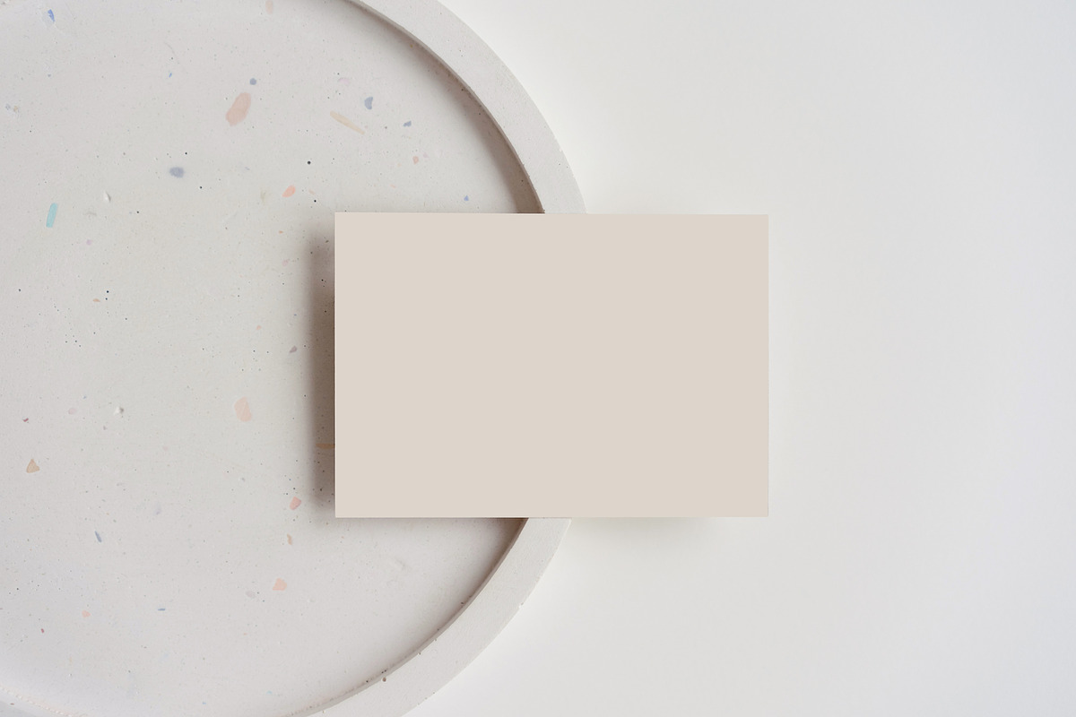 Business Card Mockup, a Business Card Template by sparklemockup