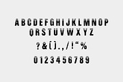 Black Speed - Racing Font, a Sans Serif Font by Fourteen Letter (Thumbnail 2 of 6)