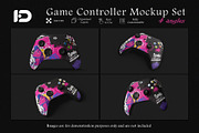 Game Controller Mockup Set, a Wearable Device Mockup by ForgeDesign (Thumbnail 1 of 7)