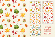 Autumn watercolor set, an Illustration by Nastilustra (Thumbnail 6 of 7)