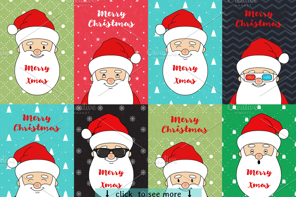 Funny Santa, a Card Template by Alla_Ri_Shop (Photo 3 of 3)