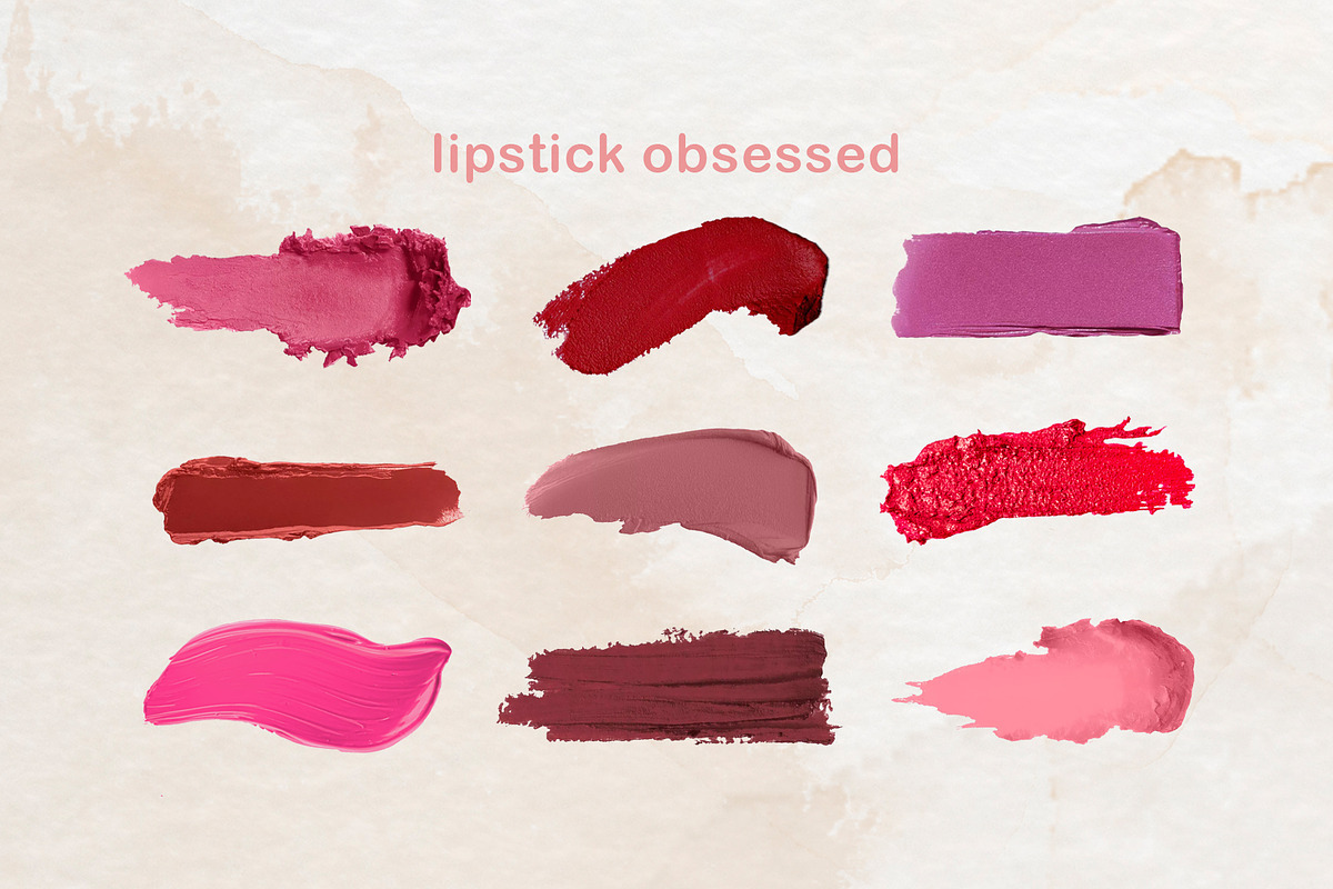 100 Makeup Textures in PNG, an Object Graphic by designerbianca (Photo 4 of 9)