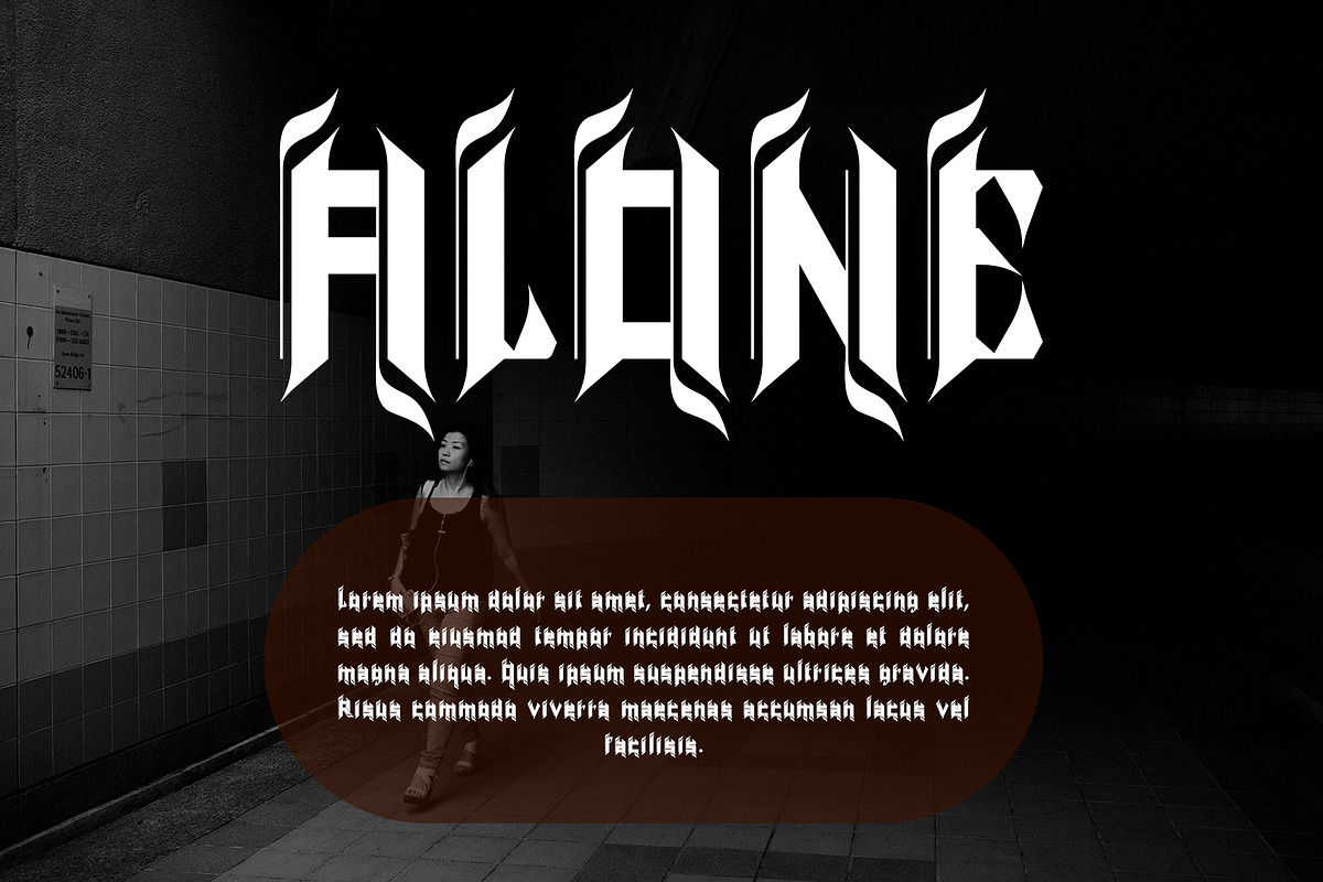 MONICCS BLACKLETER TYPEFACE, a Blackletter Font by yaqublekker (Photo 4 of 7)