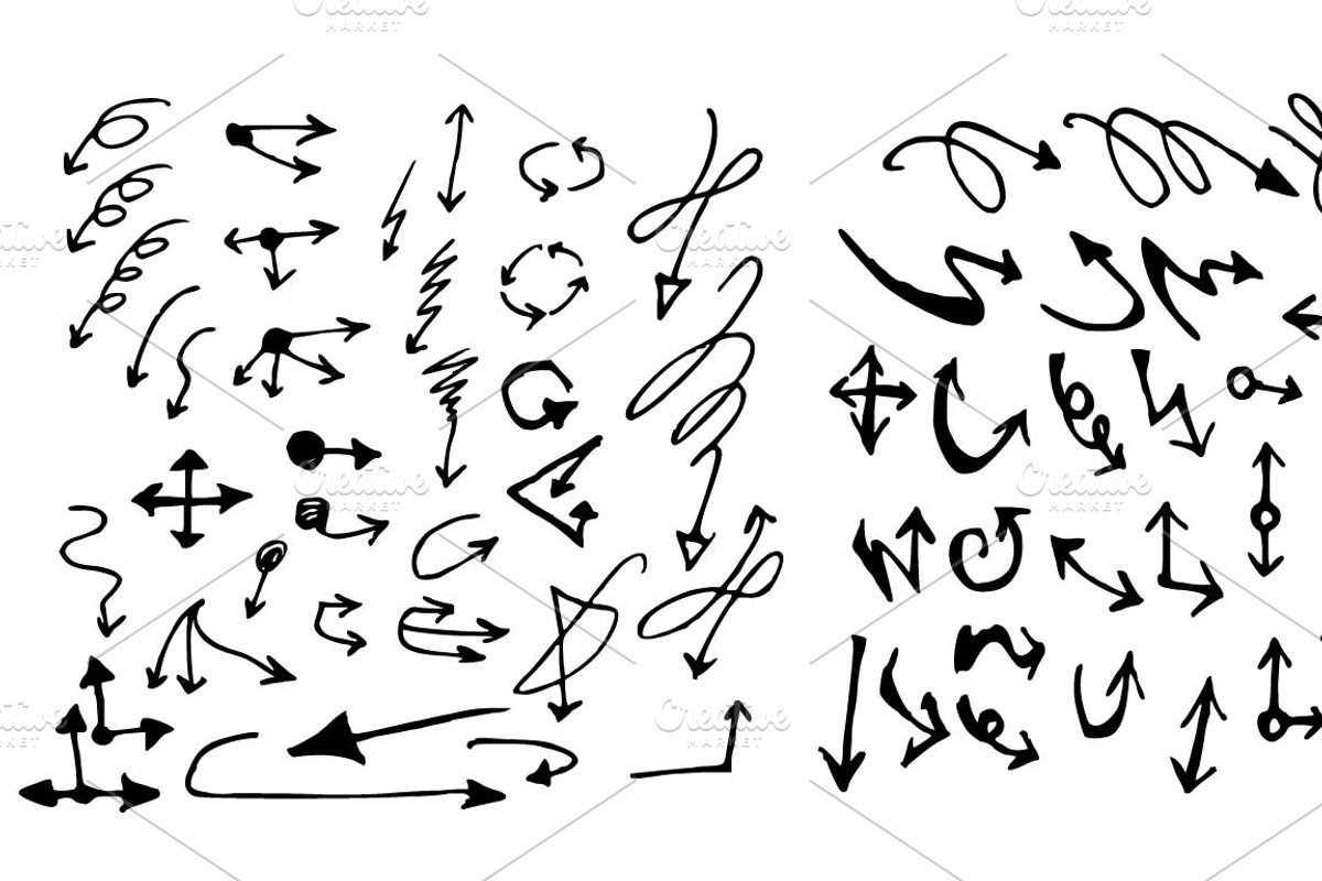 4657 Hand Drawn doodle elements, an Education Illustration by TKDoodle (Photo 4 of 77)