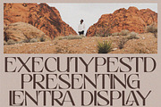 Lentra - Display Font, a Serif Font by executypeStudio (Thumbnail 6 of 14)