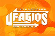 Ufagios - Aggressive Font, a Symbol Font by ivan_artnivora (Thumbnail 1 of 4)