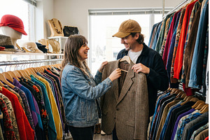 Couple Thrift Shopping, a Beauty & Fashion Photo by CREATIVEDEF