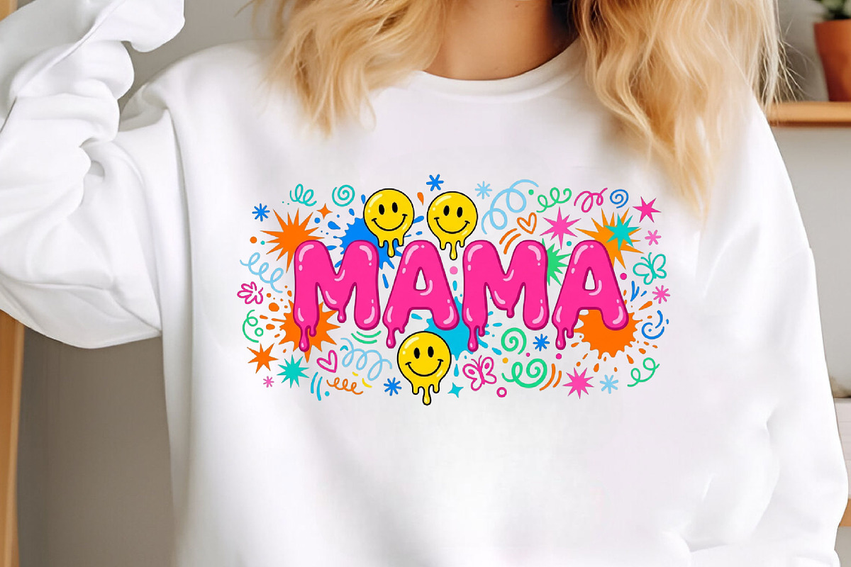 Boho Mama Png, Mothers Day Png, a Seasonal Illustration by Designking (Photo 5 of 6)