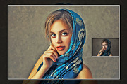 Realistic Oil Painting, an Action Add-On by U_Design (Thumbnail 10 of 11)