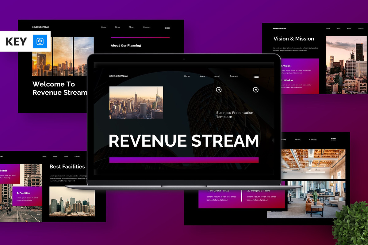 Revenue Stream - Business Keynote