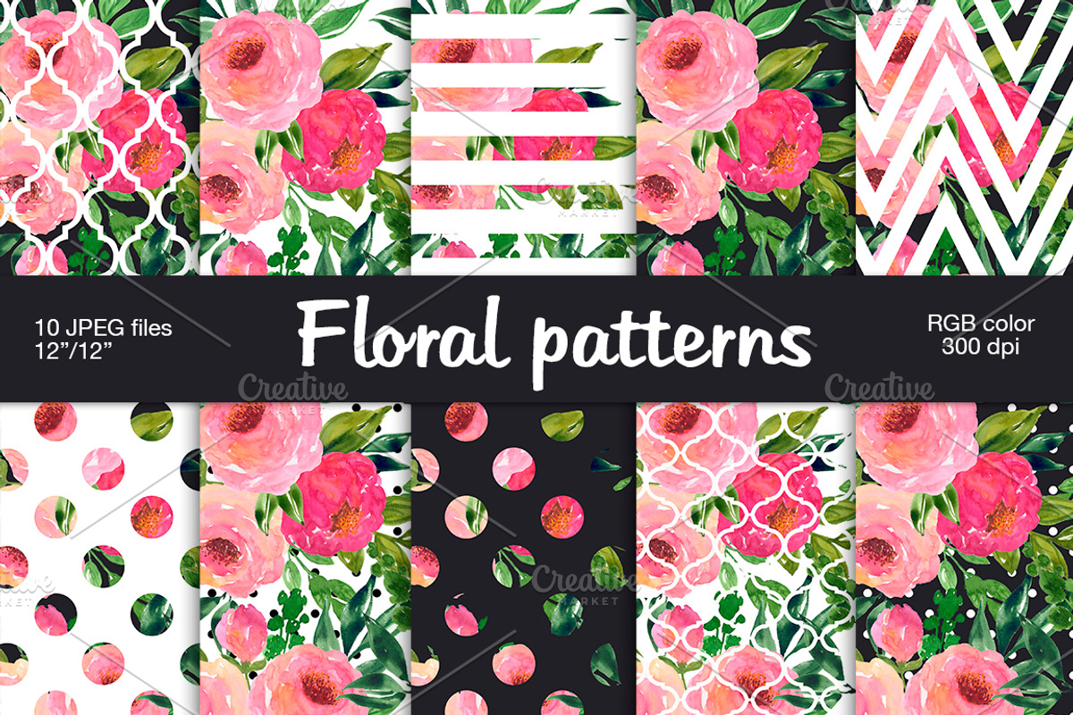 Watercolor Roses Clip Art - Adell, an Illustration by Elly Studio (Photo 3 of 7)