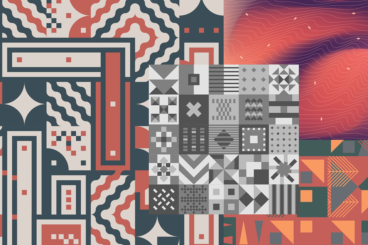 Abstract and Geometric Patterns, a Decorative Illustration by bloomjackbloom (Photo 4 of 7)