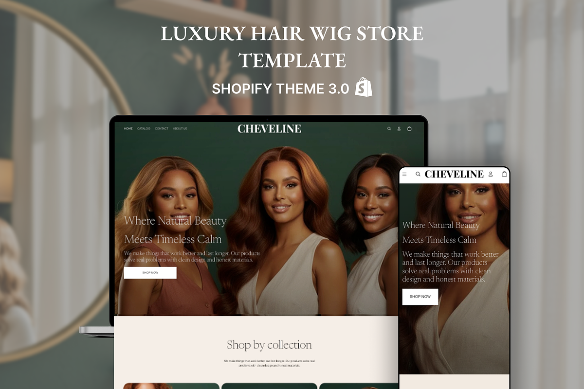 Cheveline Hair Luxury Shopify Theme