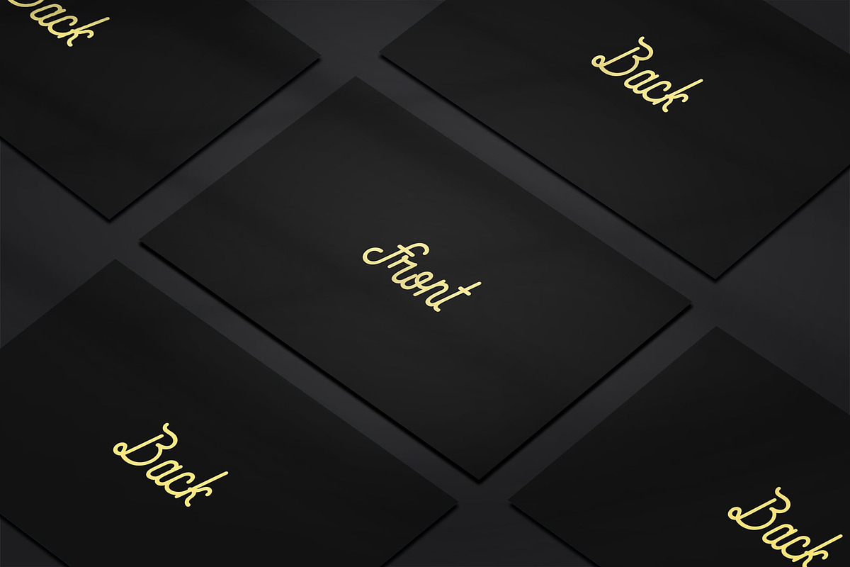 Business card Template & 3 Mock-up, a Business Card Template by Smashing_Studio (Photo 7 of 11)