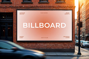 City Billboard Mockup, an Advertising Mockup by Design Squad