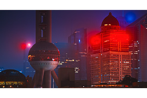 Spectacular Night View of Shanghai's, an Architecture Photo by Our Amazing World