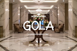 Gola - Luxury Modern Sans Serif Type, a Font by Astuti Studio