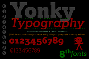 Yonky Slab -8 fonts- 34% off, a Slab Serif Font by deFharo (Thumbnail 6 of 7)