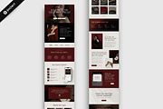 Showit Podcast Website Template Red, a Landing Page Template by Designorina (Thumbnail 4 of 8)