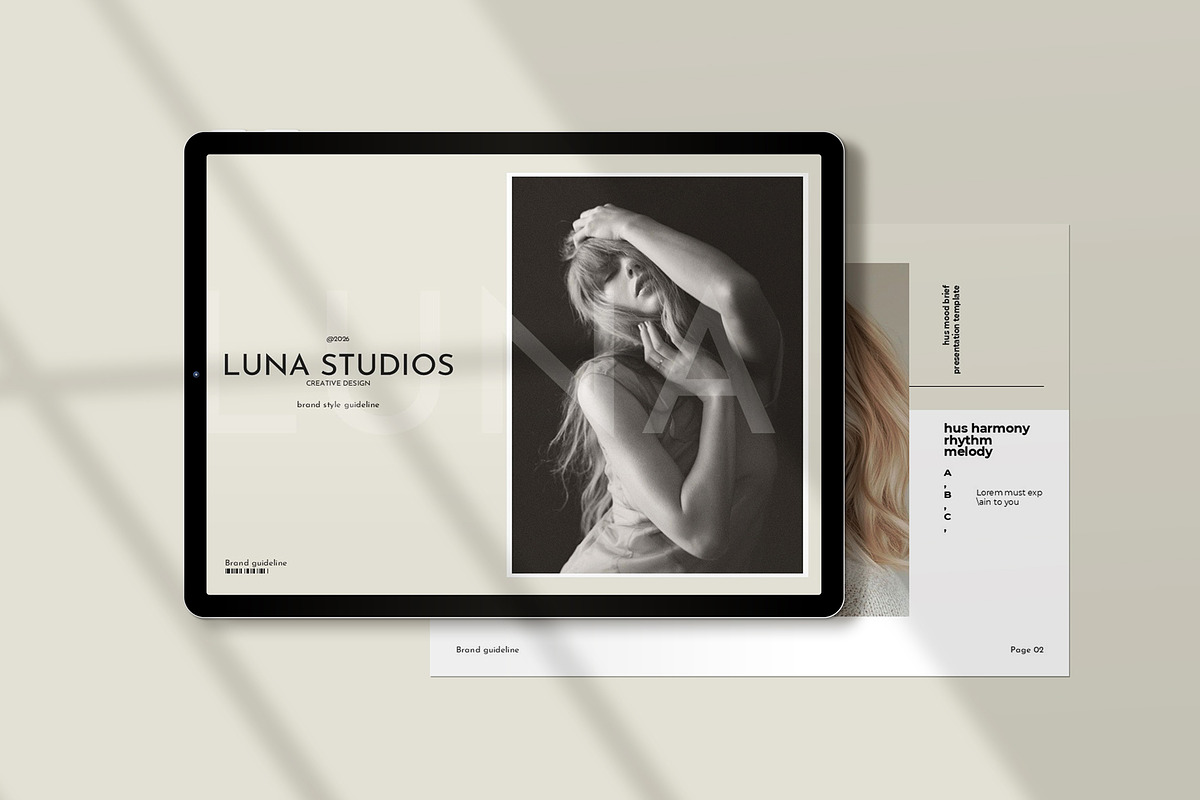 Mini Brand Guideline Kit, a Brochure Template by Aura Agency (Photo 2 of 8)