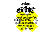 Gothic font 010, a Blackletter Font by GeekClick (Thumbnail 14 of 24)